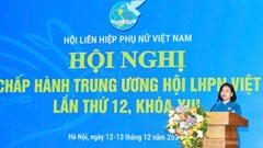 Hội nghị lần thứ 12 Ban Chấp hành Trung ương Hội LHPN Việt Nam