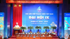 Khai mạc Đại hội IX Hội Liên hiệpThanh niên Việt Nam