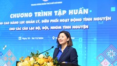 Nâng cao năng lực điều phối hoạt động tình nguyện của thanh niên