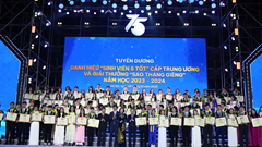 Tuyên dương 181 HSSV tiêu biểu năm học 2023-2024