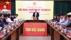 Bắc Giang: Tháo gỡ khó khăn đẩy mạnh phát triển kinh tế - xã hội