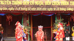 Độc đáo Lễ hội Mở cửa rừng tại đền Chúa Then