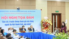 Phát huy vai trò của báo chí trong xây dựng người Hà Nội thanh lịch, văn minh
