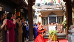 Dâng hương tưởng niệm 981 năm ngày sinh của Hoàng thái hậu - Nguyên phi Ỷ Lan