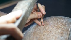 Khảm trai, mây tre... hội tụ giữa lòng phố cổ Hà Nội