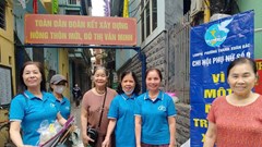 Phụ nữ Thủ đô ra quân tổng vệ sinh môi trường Ngày “Cuối tuần xanh”
