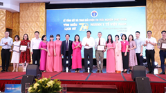 Tổng kết và trao giải cuộc thi tìm hiểu lịch sử 70 năm ngành Y tế