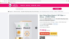 Hà Nội thu hồi nhiều loại mỹ phẩm chống nắng, chống ôxy hóa...