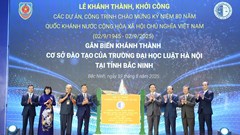 Bắc Ninh khánh thành nhiều công trình trọng điểm kỷ niệm 80 năm Quốc khánh