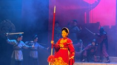 “Mẫu ngự trời Nam” – Vở chèo ngợi ca khát vọng độc lập và tình mẹ Việt Nam