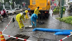 Đảm bảo thoát nước, chống úng ngập ở các tuyến đường có khối diễu binh, diễu hành