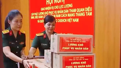 Tổng cục Hậu cần-Kỹ thuật sẽ cấp phát lương khô cho người dân xem diễu binh, diễu hành