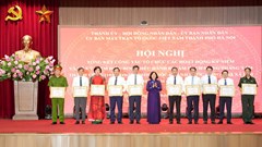Hà Nội khen thưởng nhiều tập thể, cá nhân có thành tích xuất sắc trong nhiệm vụ A80