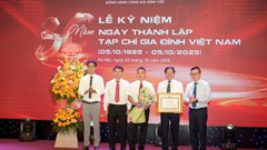 Tạp chí Gia đình Việt Nam kỷ niệm 30 năm thành lập