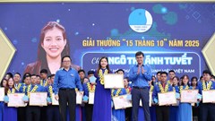 Trao Giải thưởng cho 69 thanh niên “dấn thân trong công việc, sáng tạo trong hành động”