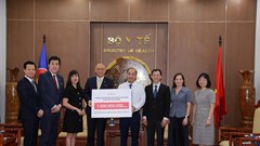 Tiếp nhận 1 tỉ đồng cho trẻ em và gia đình bị ảnh hưởng bởi bão lũ