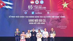 Lan toả nghĩa tình Việt Nam - Cuba tại lễ tổng kết chương trình ủng hộ nhân dân Cuba