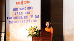 “Bình đẳng giới và an toàn cho phụ nữ, trẻ em gái trong kỷ nguyên số”