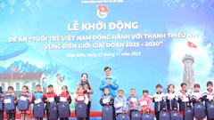 Tuổi trẻ Việt Nam đồng hành với thanh thiếu nhi vùng biên giới
