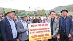 Hà Nội hỗ trợ tỉnh Gia Lai khắc phục hậu quả mưa lũ