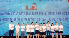Bắc Ninh: Phát động phong trào phòng, chống đuối nước và thí điểm dạy bơi an toàn cho học sinh