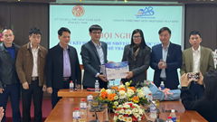 Tài trợ nước uống cho các giải thể thao tại Bắc Ninh