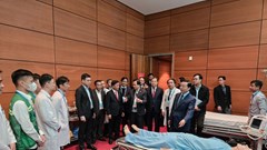 Hơn 300 cán bộ y tế phục vụ Đại hội Đại biểu toàn quốc lần thứ XIV của Đảng