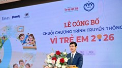 Công bố chuỗi hoạt động truyền thông thúc đẩy quyền tham gia của trẻ em
