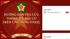 Tra cứu ứng cử viên đại biểu Quốc hội và HĐND các cấp trên ứng dụng VneID