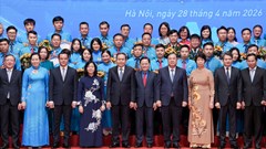 Tuyên dương Chủ tịch công đoàn tiêu biểu nhân kỷ niệm Ngày Quốc tế Lao động