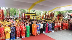 Đền Đô vào hội: Hành trình trở về cội nguồn triều Lý