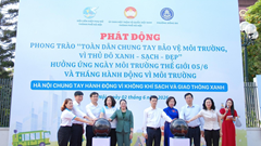 Hà Nội phát động phong trào thi đua “Toàn dân chung tay bảo vệ môi trường, vì Thủ đô xanh – sạch – đẹp”