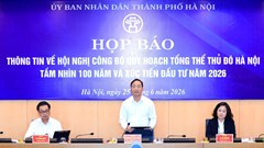 Hà Nội sẽ công bố Quy hoạch tổng thể Thủ đô tầm nhìn 100 năm vào tuần tới