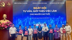 Lần đầu tiên Hà Nội tổ chức phiên giao dịch việc làm cho người cao tuổi