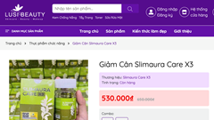 Gỡ bỏ quảng cáo và kinh doanh thực phẩm Slimaura Care x3 khi chưa công bố đăng ký sản phẩm