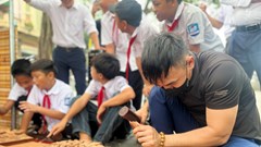 Trải nghiệm di sản, trải nghiệm nghề truyền thống ở chùa Đồng Kỵ