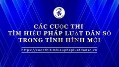 Tìm hiểu chính sách dân số và phát triển qua cuộc thi trực tuyến