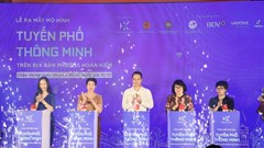 Phường Hoàn Kiếm ra mắt “Tuyến phố thông minh”: Khi phố cổ kết nối với không gian số