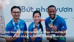 Cùng vận động viên “bứt phá, vươn xa” vì môi trường không thuốc lá