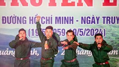 Lưu diễn tuyên truyền lưu động kỷ niệm 65 năm Ngày mở đường Hồ Chí Minh 