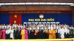 Đại hội đại biểu Mặt trận tổ quốc Việt Nam tỉnh Quảng Nam lần thứ XI