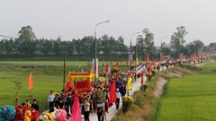 Độc đáo Lễ hội Bà Chiêm Sơn vùng ven sông Thu Bồn