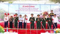 Khởi công xây dựng công trình Khu di tích lịch sử nơi thành lập đội du kích Vũ Hùng