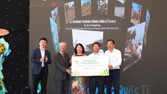 Bàn giao dự án hỗ trợ phòng chống xói lở bờ biển Cửa