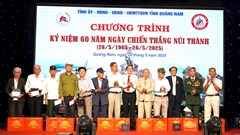 Kỷ niệm 60 năm chiến thắng Núi Thành