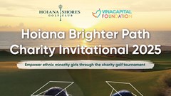  100 gôn thủ tham gia giải golf gây quỹ hỗ trợ nữ sinh dân tộc