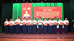 Tổng kết thực hiện Nghị định 76 về bảo đảm tiêu chuẩn vật chất hậu cần tại Vùng Cảnh sát biển 2