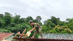 Các xã vùng cao Đà Nẵng gấp rút triển khai phòng chống bão số 10