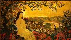 “Thiên đường hạ giới” trong tranh Loan Phương