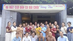   Tiếp nối mạch nguồn dân ca - bài chòi                        